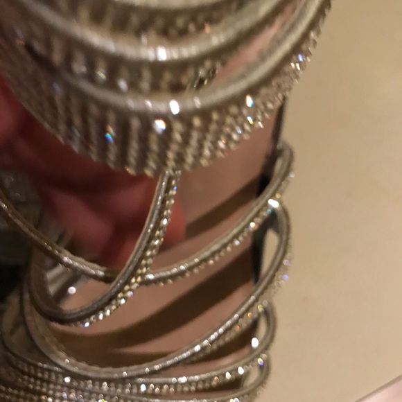 SOLD— 💖🤩⚡️Aldo Swarovski Crystal’s heels⚡️🤩💖 - Picture 9 of 10